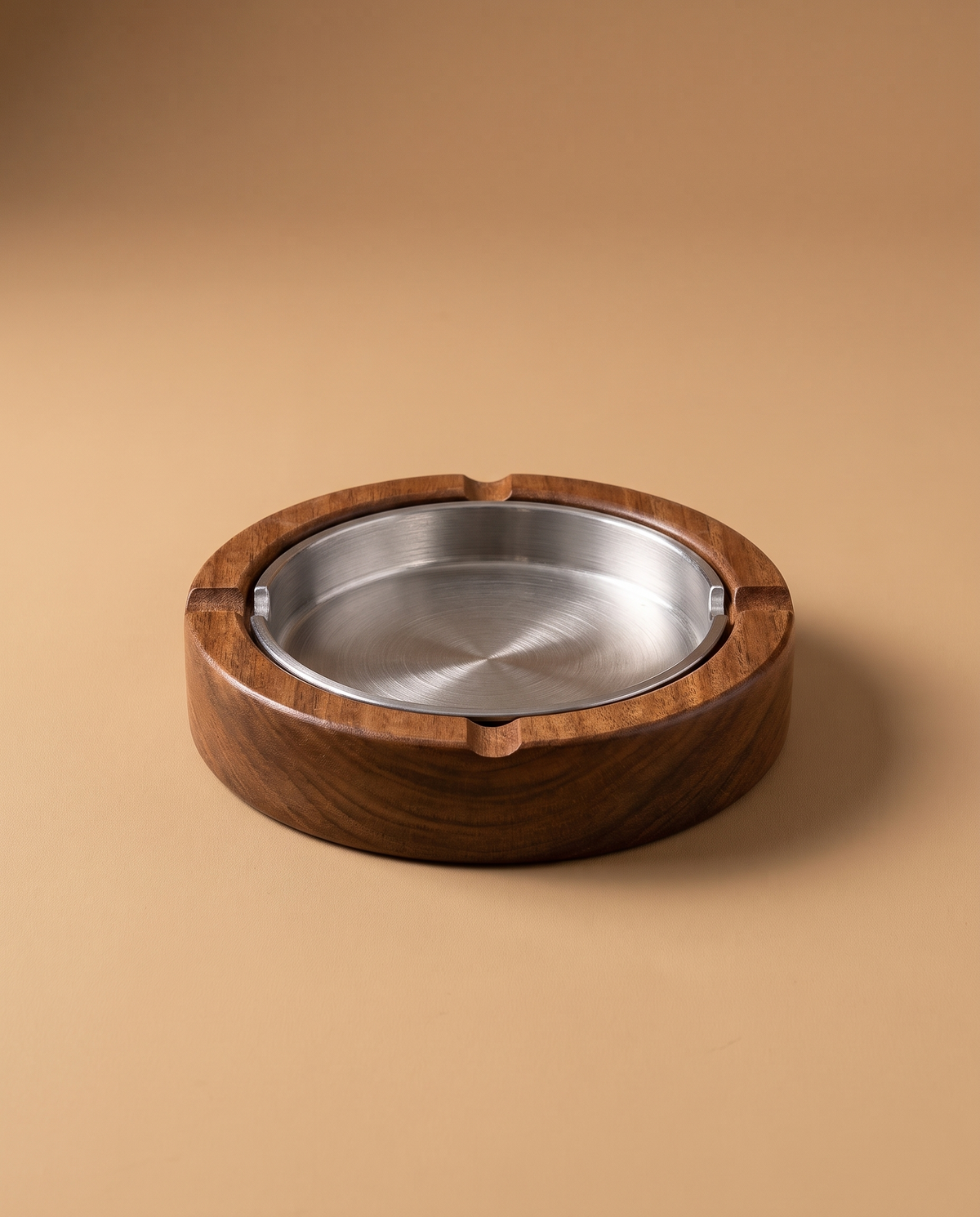 Cenicero con inserto metalico - studio