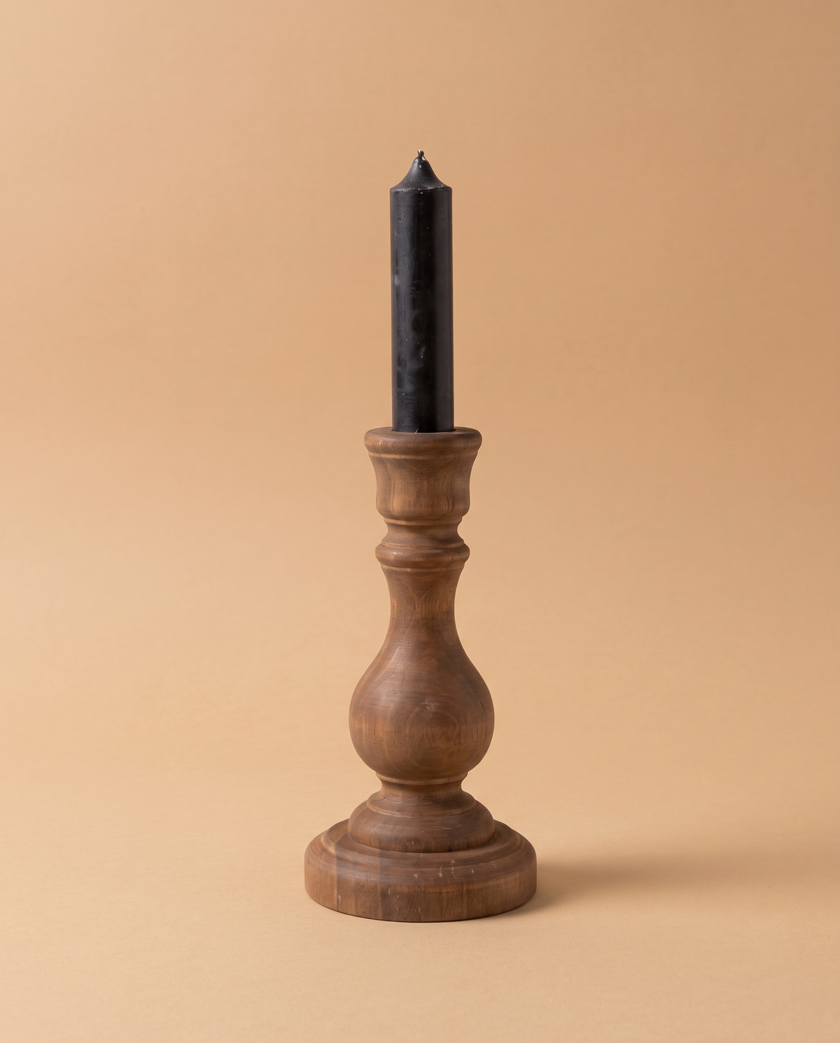 Portavelas de madera - studio