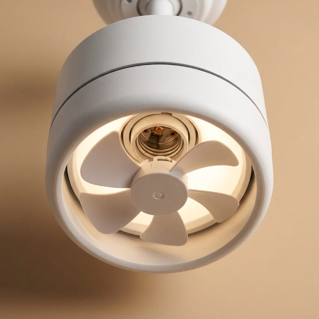 ceiling fan light socket adapter - uso diario 3 (detalle)