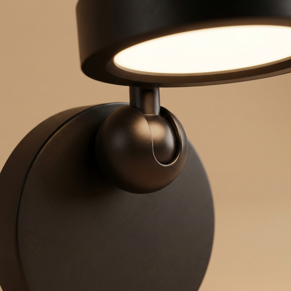 magnetic rechargeable wireless wall lamp - uso diario 3 (detalle)