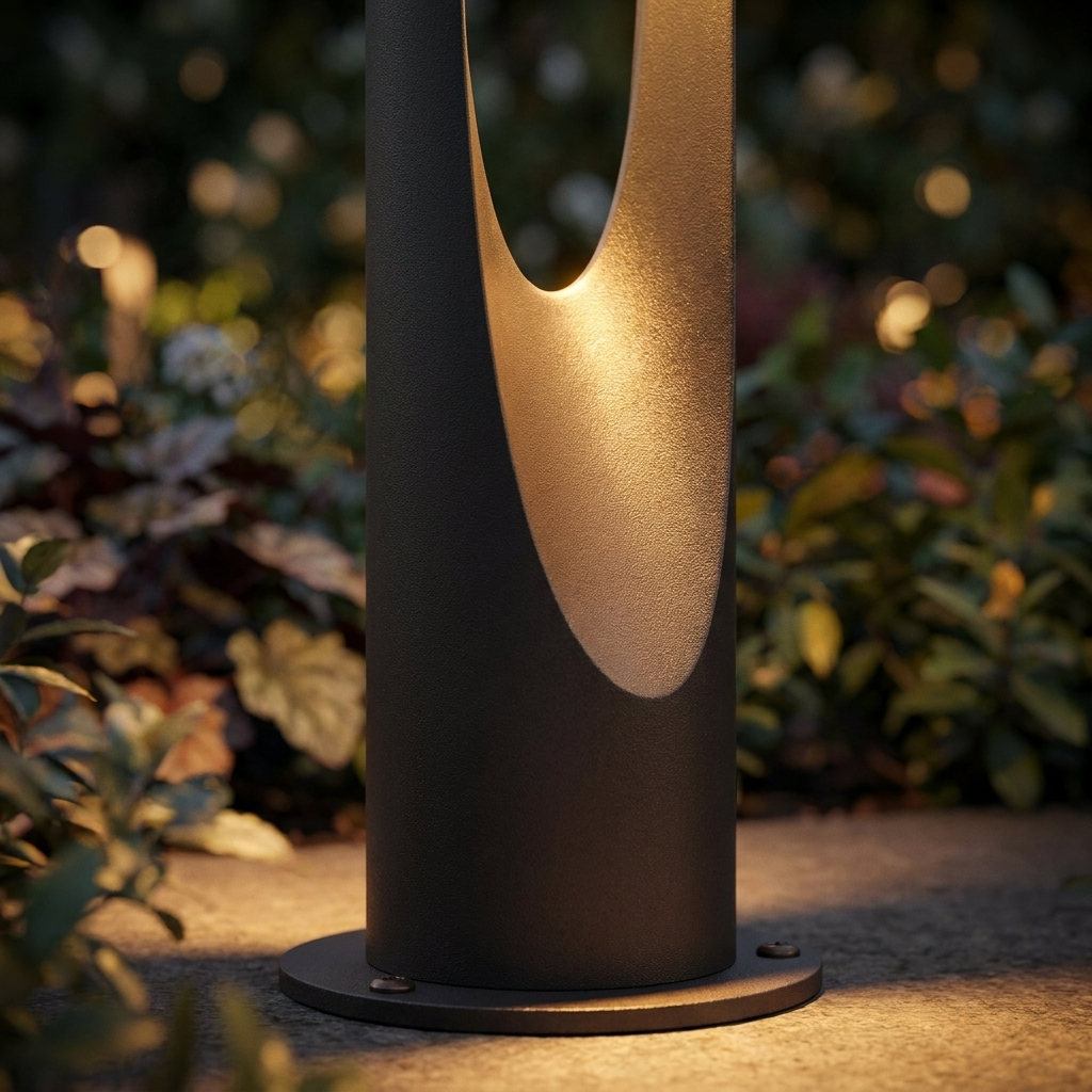 weatherproof outdoor floor lamp - uso diario 3 (detalle)