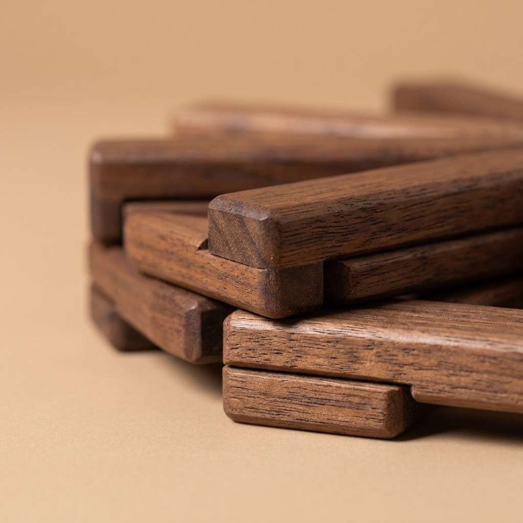 foldable wood trivet - uso diario 3 (detalle)