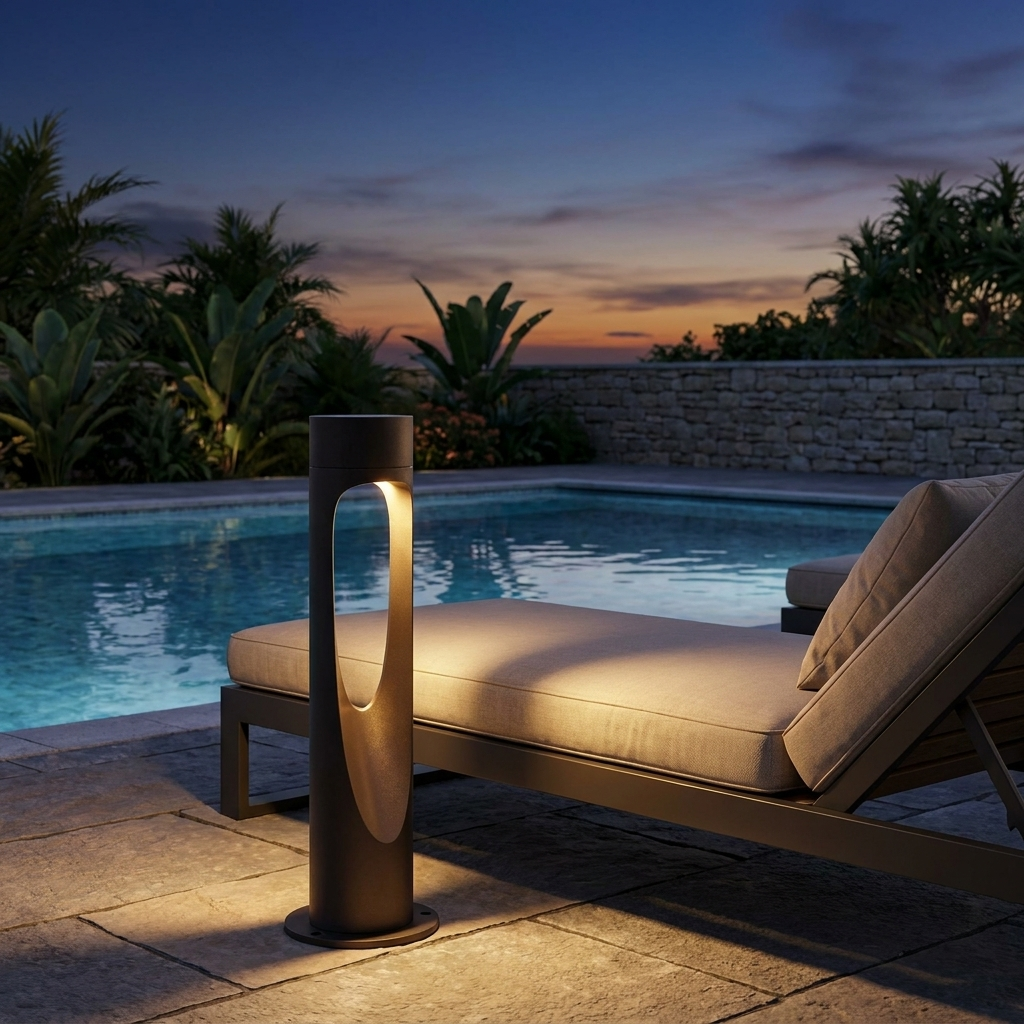weatherproof outdoor floor lamp - uso diario 2