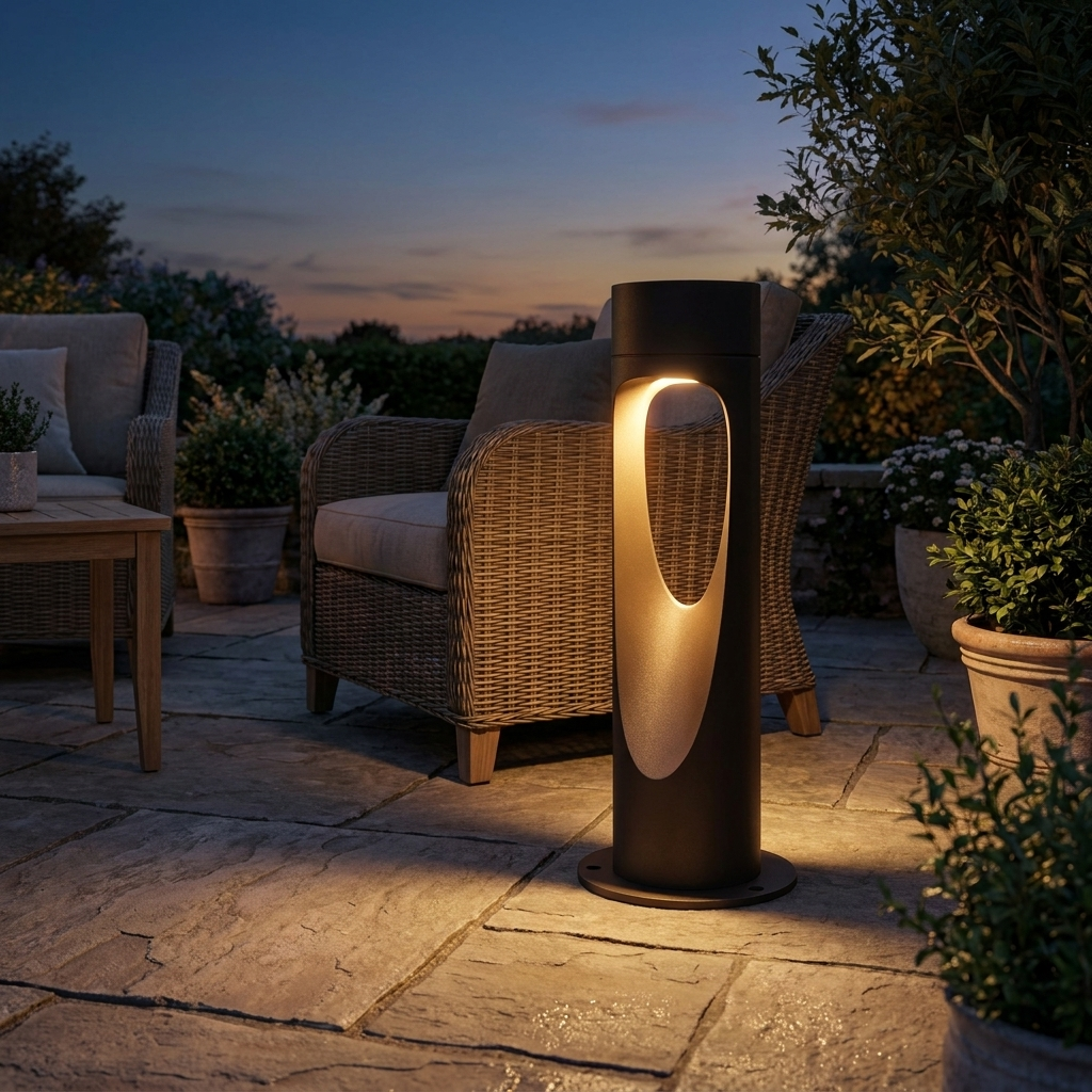 weatherproof outdoor floor lamp - uso diario 1