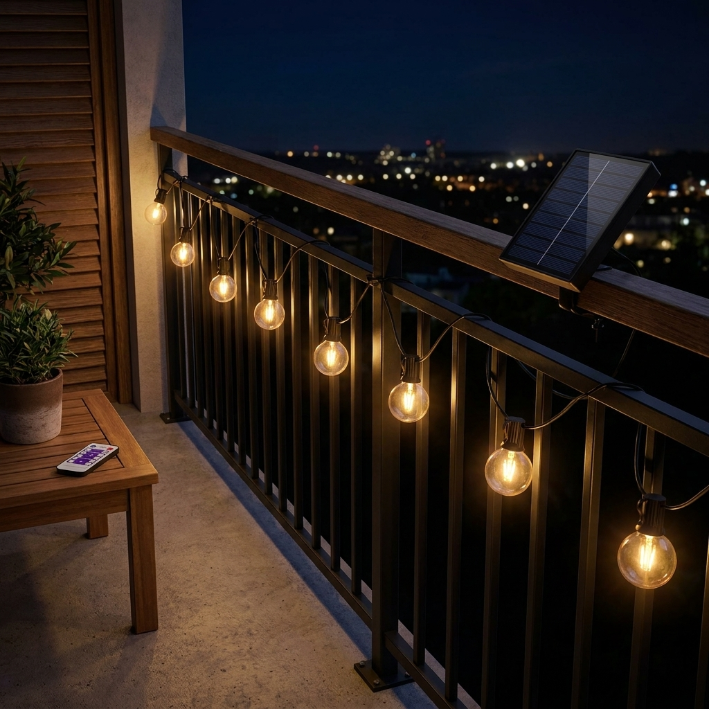 solar G40 string lights - uso diario 2