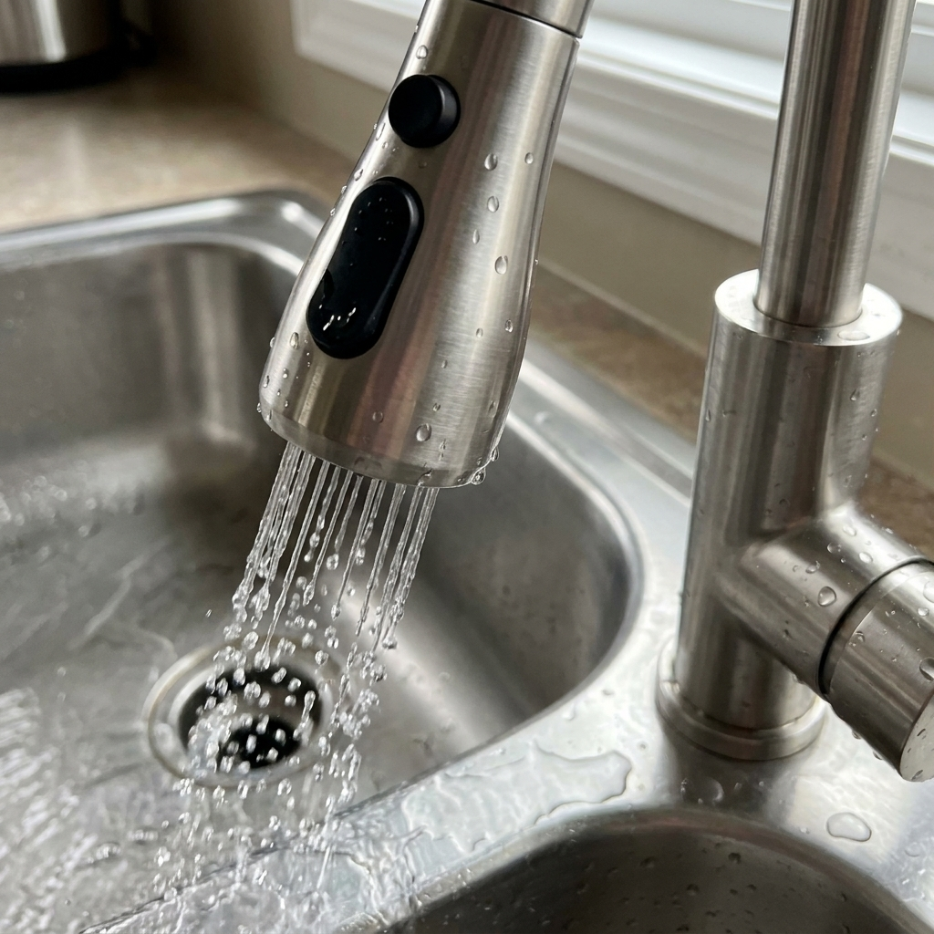 extendable kitchen faucet - uso diario 2