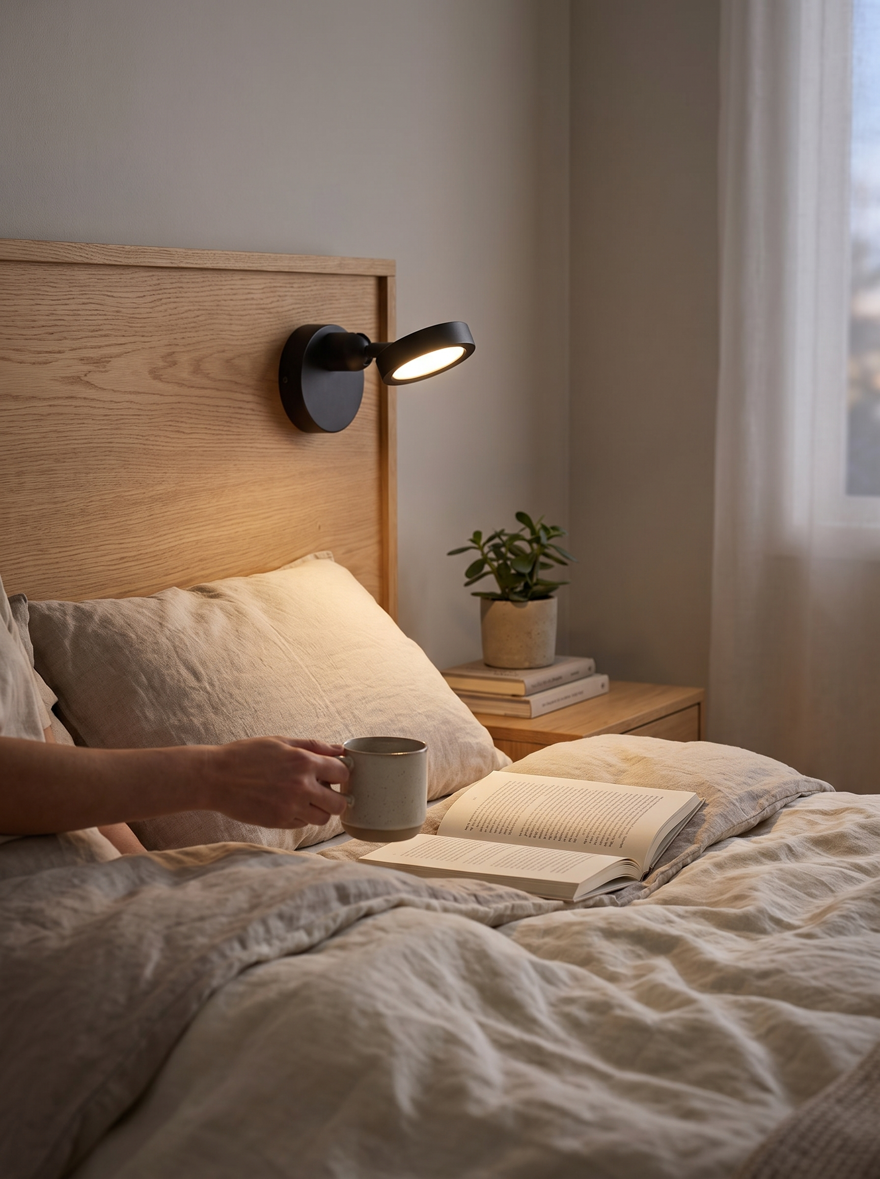Lámpara de Pared Magnética Recargable Inalámbrica - lifestyle 1
