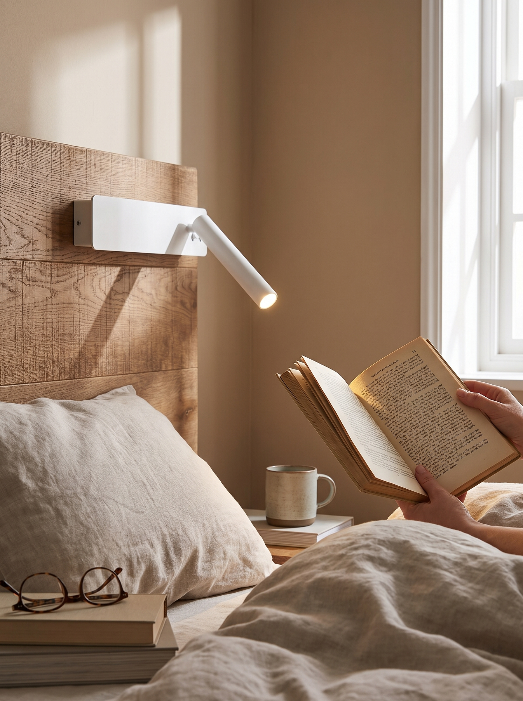 Luz de Pared LED con Brazo de Lectura Ajustable - lifestyle 3