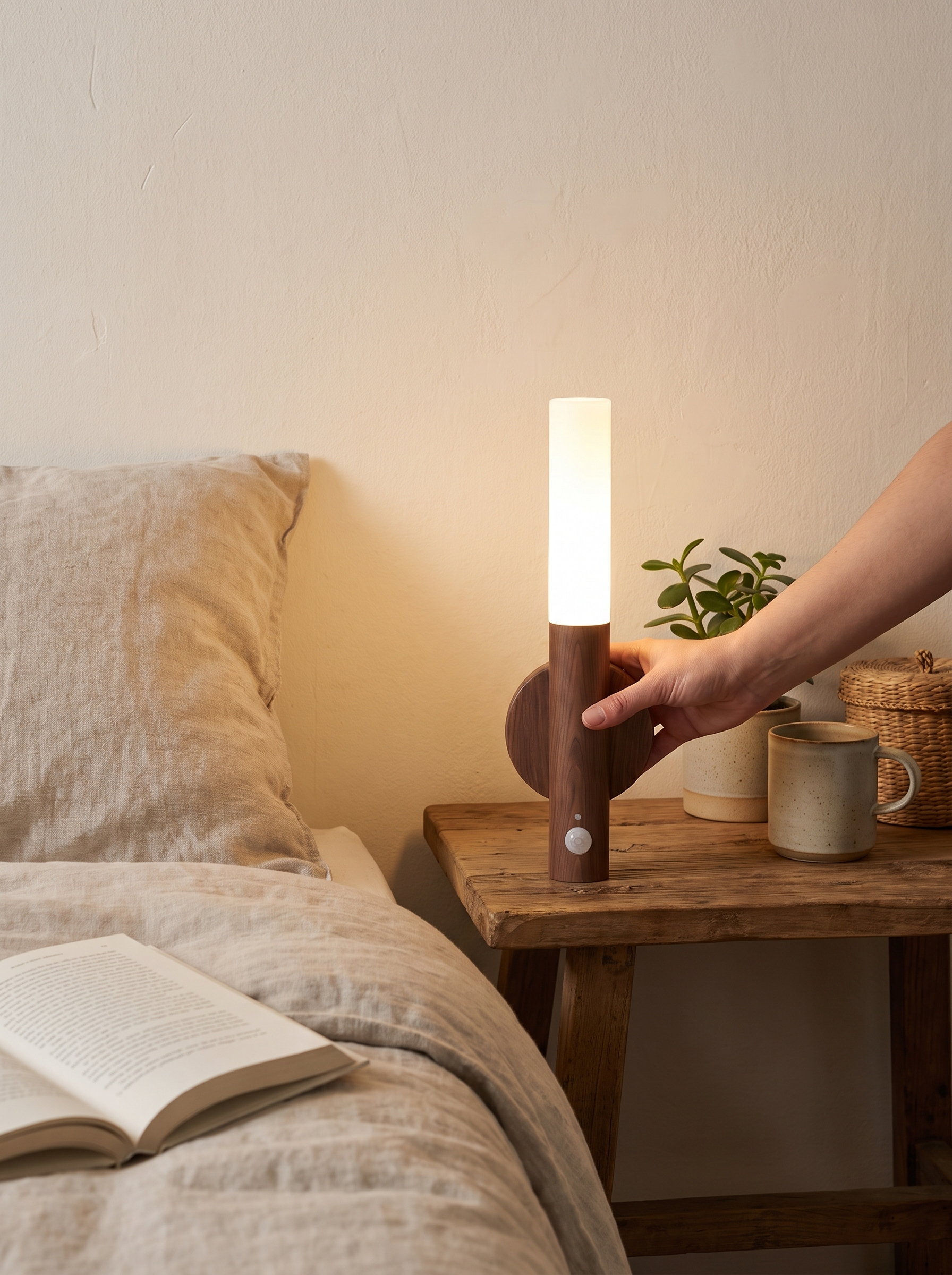 Luz Nocturna LED Magnética con Sensor de Movimiento - lifestyle 3